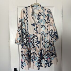 Clever Vintage Floral Dress